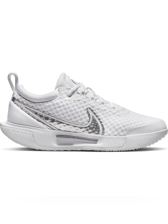 Nike Shoes - NikeCourt Zoom Pro White Silver - Women's 10.5 / Men's 9 - DH0990-101